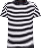 Tommy Hilfiger T-shirt - Mannen - wit - navy