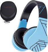 PowerLocus P1 draadloze Over-Ear Koptelefoon Inklapbaar koptelefoon voor kinderen - veilig volume van 85 dB - Bluetooth Hoofdtelefoon - Met microfoon