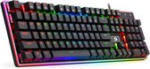 Redragon Ratri RGB K595 Mechanisch Gaming Toetsenbord | Black Switches | Rijke RGB verlichting met LED-contouren