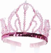 Kroon - Tiara - Pink Beauty - Kroontje - Kroon - Prinsessenkroon - Prinses - koningin - verkleden