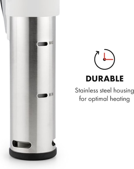 Quickstick Smart sous vide cooker, 3D circulation