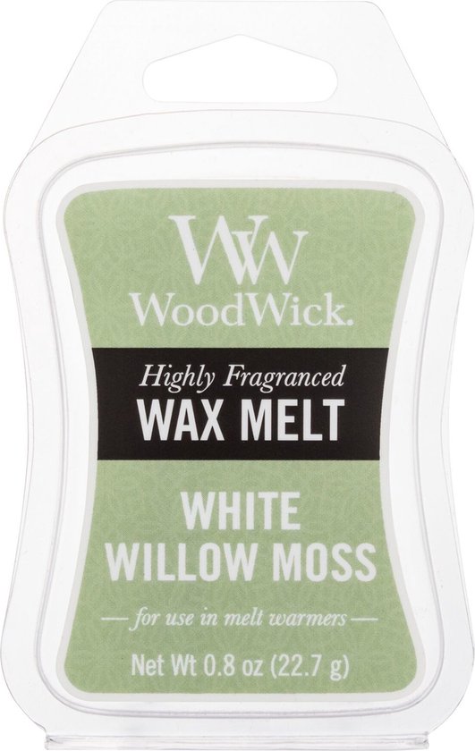 Woodwick White Willow Moss Mini Wax Melt