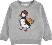 Name it sweater - grijs  - NMMoak - maat 80