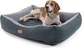 Brunolie Emma hondenbed - hondenmand - wasbaar - slipvrij - ademend -  polyester , pluche & schuim
