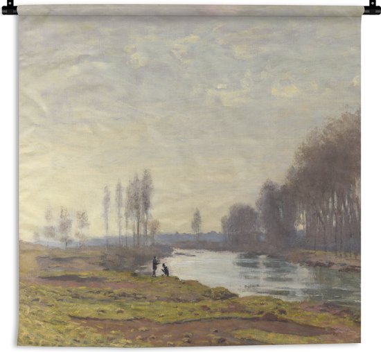 Wandkleed - Wanddoek - Le Petit Bras de la Seine à Argenteuil - Claude ...