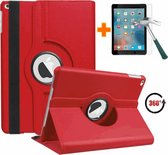 FONU Combi 360 Boekmodel Hoes iPad 9 2021 / iPad 8 2020 / iPad 7 2019 - 10.2 inch - Rood