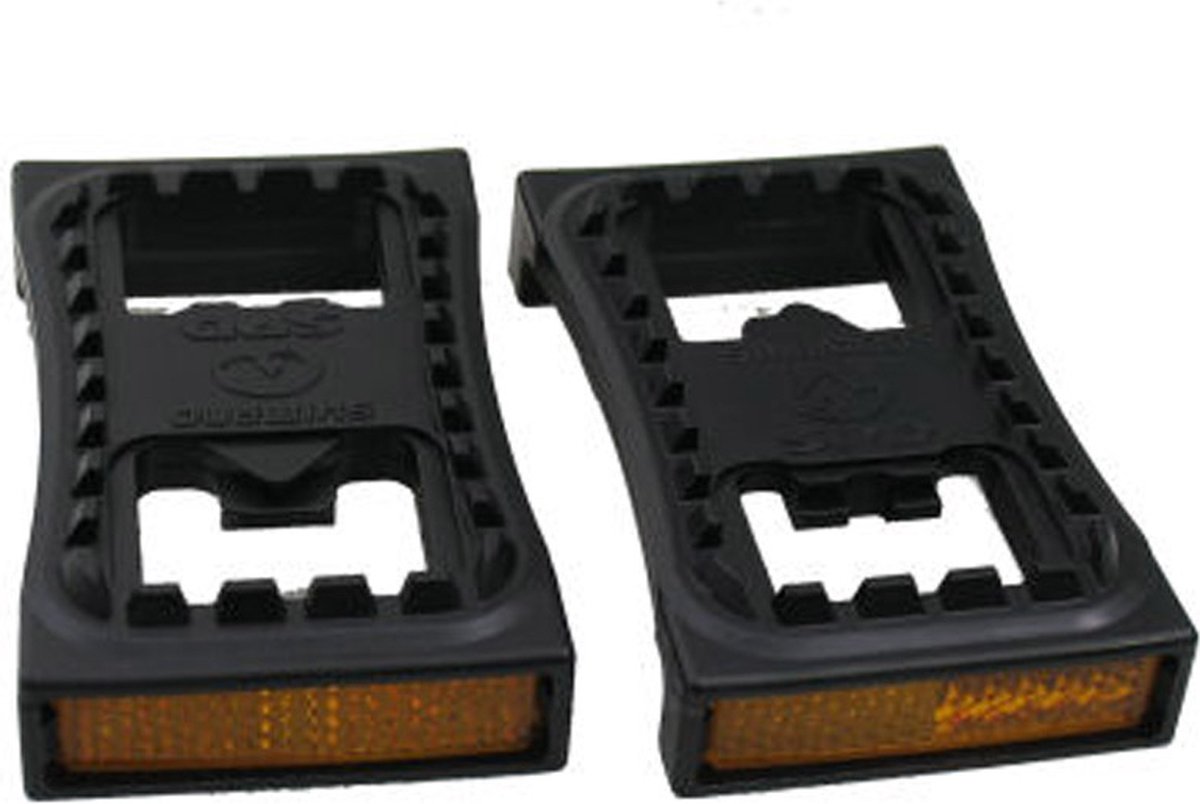 Shimano Pedaal-reflector set sd-pd22 kunststof zwart 2 stuks | bol.com