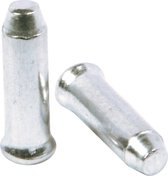 Kabelhoedje Elvedes ø1.6 / nippels 1,1 mm aluminium - zilver (500 stuks)