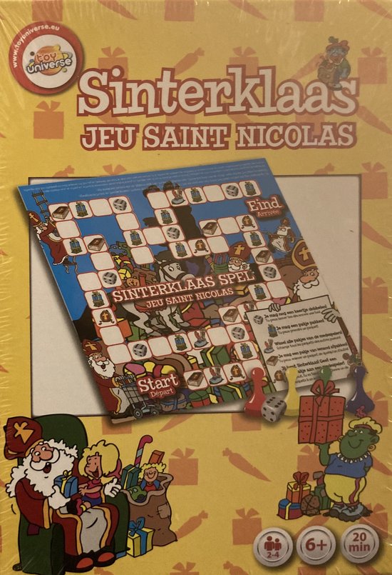 Boek: Sinterklaas Pakjesspel, geschreven door Toy Universe