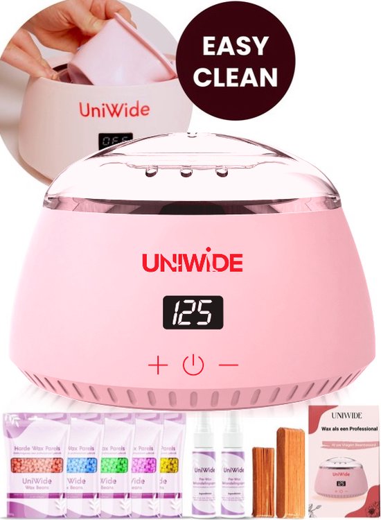 UniWide® Pro Wax Apparaat met 500 gram Beans