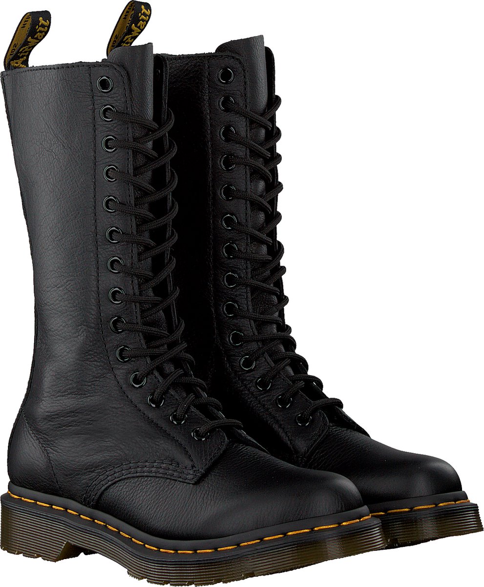 Dr Martens 1B99 Virignia High Boots Dr. Martens, Zwart, Dames - Schoenen.nl