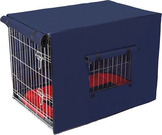 Housse de cage pour chien Cozytrix, Blauw, (93 x 62 x 66 cm)