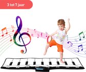 Fidgy - Dansmat - 110cm - Pianomat - 8 Instrumenten - 10 Toetsen - Muziekmat