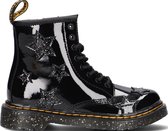 Dr Martens 1460 K Veterboots - Laarzen Met Veters - Meisjes - Zwart - Maat 26