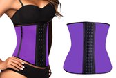 Waist Trainer Corset - Maat L - Paars - Voor een slankere taille