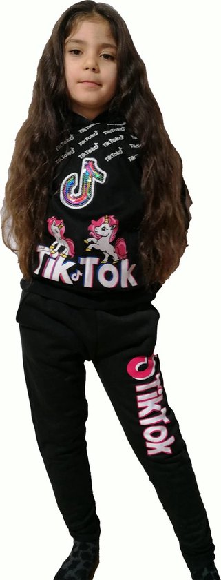 TikTok - vêtements licorne-grenouillère-pyjama-survêtement-jogging filles |  | taille... | bol.com