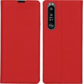 iMoshion Slim Folio Book Case Sony Xperia 1 III hoesje - Rood