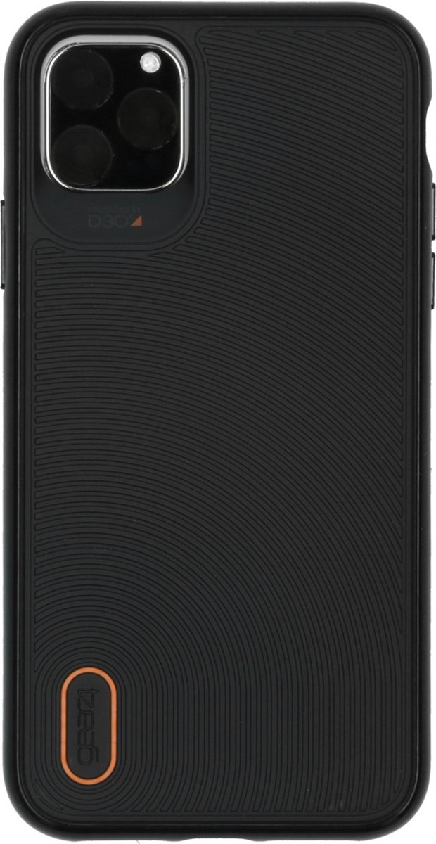 Gear4 BATTERSEA Case Hoesje D3O Schokdempend voor de iPhone 11 Pro Max - Zwart