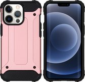iMoshion Rugged Xtreme Backcover iPhone 13 Pro hoesje - Rosé Goud