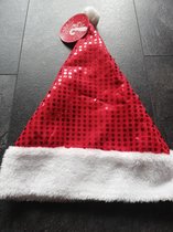 Kerstmuts - Geschikt voor kinderen - Klassieke variant kerstmuts - Kerstmuts kind - Met zachte rand en pompon - Kerstmis