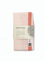 Doorgeef Inpakpapier - Furoshiki - Duurzaam cadeau - Roze gestreept - Size M