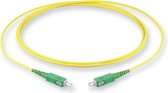 Corning – Fiber Optische Kabel - Fiber SM Optical Patchkabel SC/APC-SC/APC - 9/125 - 1,5 meter – Single Mode - Optical Fiber Patch Kabel - Internetkabel