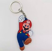 Super Mario Sleutelhanger Mario Cartoon Figuur Sleutelhanger