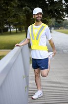 Running Vest - V-vorm hardloopvest - Jogging reflectie vest Veiligheidsvest - Safety Vest - Veiligheidshesje - Hardloop veiligheidsvest - Reflecterend