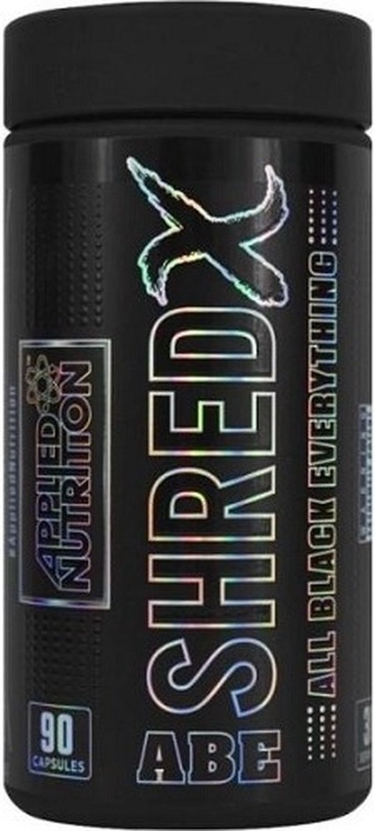 Goedkoopste Shred X Fat Burner (90 capsules) - APPLIED NUTRITION - Fatburner - Vetverbrander - Afslankpillen