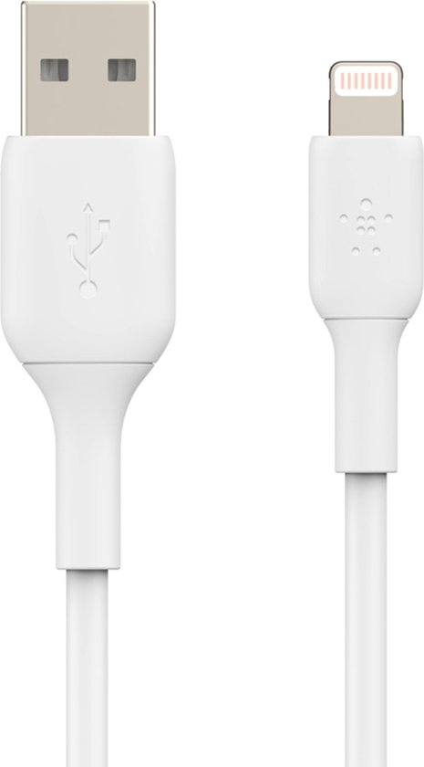 Câble Apple Lightning vers USB MIXIT de Belkin - 2 mètres - Blanc