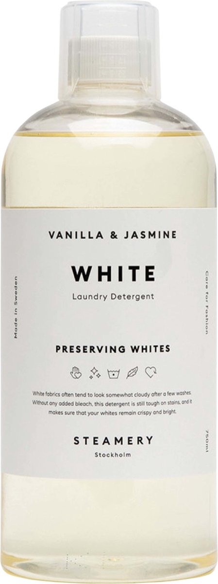 Steamery Stockholm Unisex White Laundry Detergent maat One Size