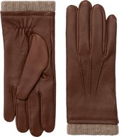 Fratelli Orsini Leren Handschoenen voor Heren Lorenzo (Bruin) -  Hertenlederen (American Deerskin) handschoenen met cashmere voering Premium Handschoenen Handgemaakt in Italië - Br