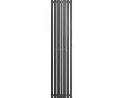 Badkamer radiator verticaal 370x1600 mm Antraciet LuxeBath