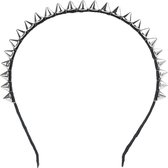 Cabantis Punk Diadeem - Haarband - Kapper - Stylingtool - Haarclip - Schuifbumper| - Punk Zwart