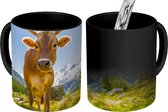 Magische Mok - Foto op Warmte Mok - Koeien - Zon - Oostenrijk - 350 ML