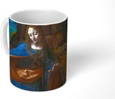 Mok - Maagd op de rotsen - Leonardo da Vinci - 350 ML - Beker
