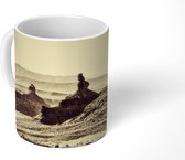 Mok - Utah landschap sepia fotoprint - 350 ML - Beker