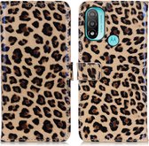 Panter luipaard agenda wallet case hoesje Motorola Moto E20 / E40