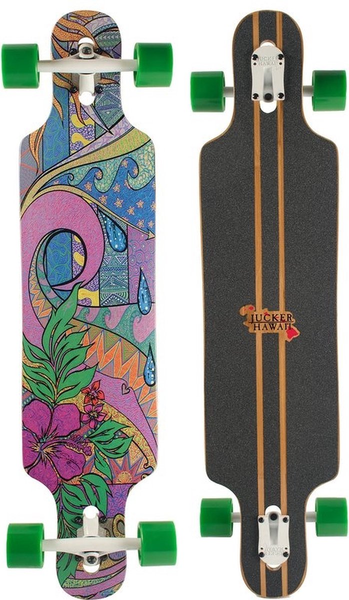 Jucker Hawaii Wailanii Longboard Drop-through 39 Veelkleurig