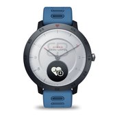 BUGOLINI HYBRID Smartwatch voor heren - OLED Scherm - Hartslagmeter - Quartz horloge - Meldingen - Slaapmeter - Blauw