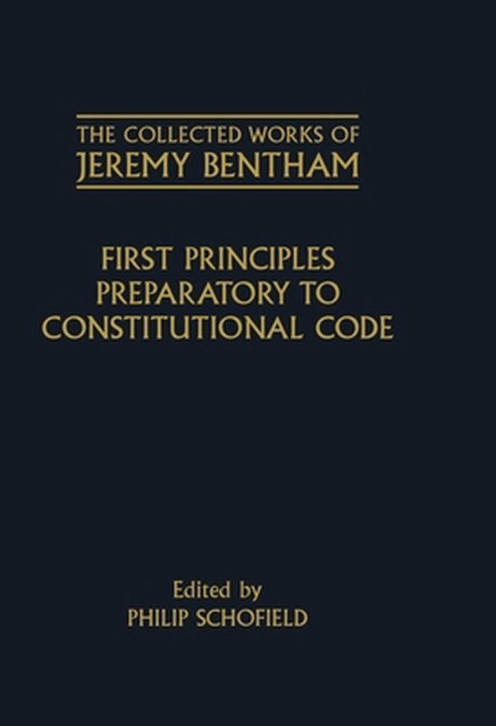 The Collected Works of Jeremy Bentham-The Collected Works of ... - cover