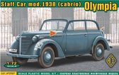 Ace | 72507 | Staff car mod.1938 Olympia cabrio | 1:72