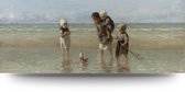 Maison de France - Canvas Kinderen der zee -breed - canvas - 60 x 90 cm