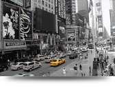 Maison de France - Voor acrylglas New york – yellowcab - plexiglas - 60 x 90 cm