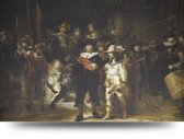 Maison de France - Canvas De nachtwacht - canvas - 120 x 180 cm