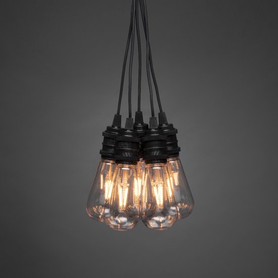 Konstsmide® Sweden 2365-800 - Éclairage à cordon - Cordon lumineux Premium  10 lampes... | bol.com