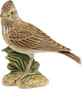 Goebel - Vogels | Decoratief beeld / figuur Vogel van het jaar 2019 - veldleeuwerik | Porselein, 14cm