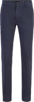 Hugo Boss - Chino Donkerblauw - Slim-fit - Chino Heren maat W 34 - L 32
