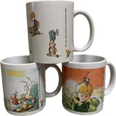 De Gorgels - set de 3 mugs