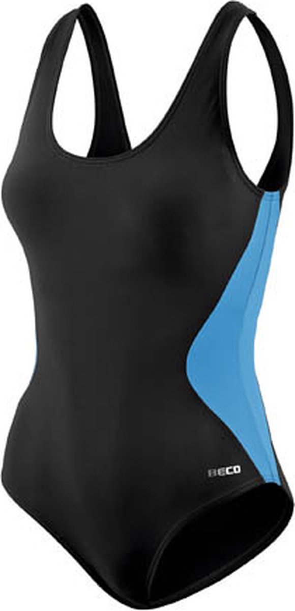 Beco Badpak C-cup Dames Polyamide Zwart/blauw